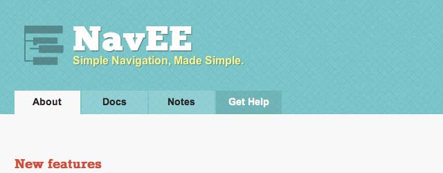 Nav-EE navigation add-on for ExpressionEngine