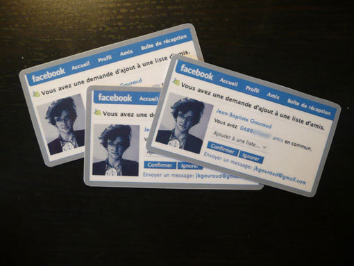 Facebook Business Cards